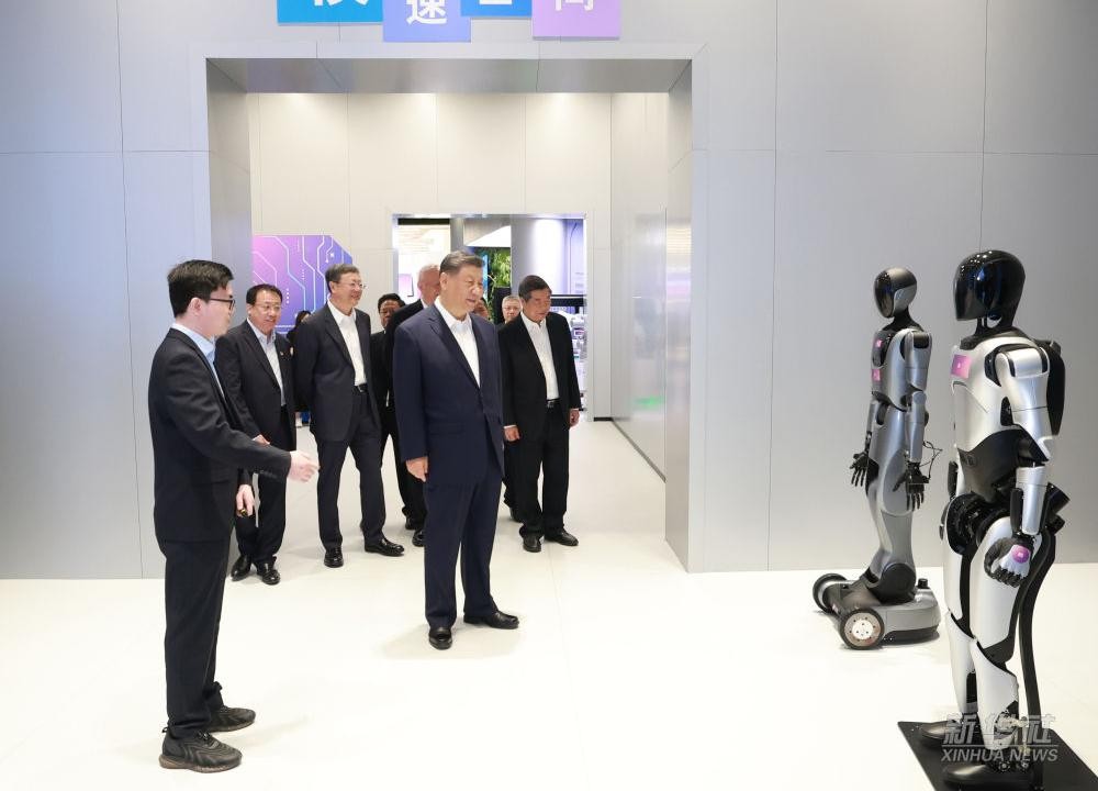 习近平总书记到上海调研，南宫28ng代表具身智能行业汇报进展